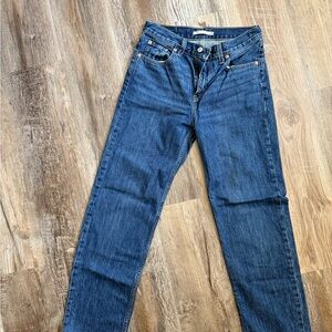 Levi's Classic Indigo Straight Leg Women's Jeans